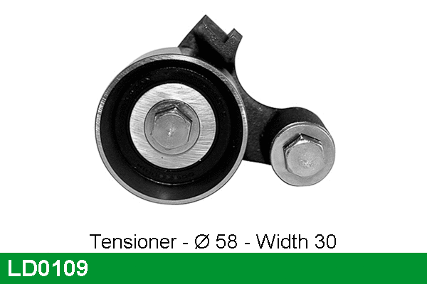 Tensioner Pulley, timing belt (LD0109)