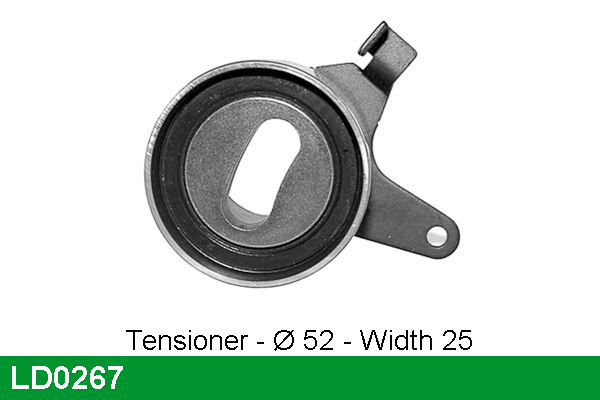 Tensioner Pulley, timing belt (LD0267)