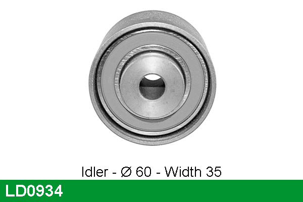 Tensioner Pulley, timing belt (LD0934)