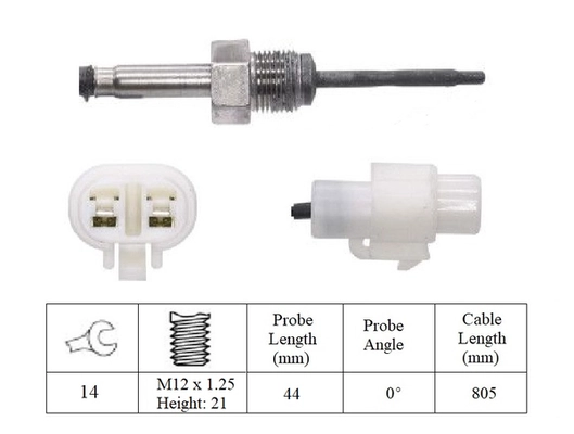 Sensor, exhaust gas temperature (LGS7159)