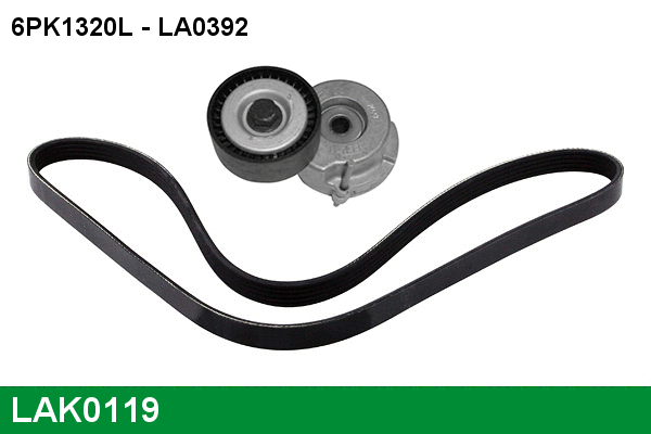 V-Ribbed Belt Set (LAK0119)