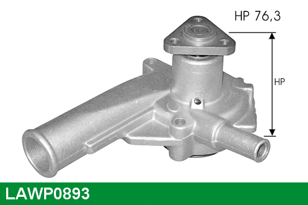 Water Pump, engine cooling (LAWP0893)