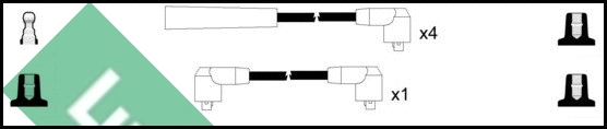 Ignition Cable Kit (LUC4537)