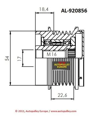 Belt Pulley, alternator