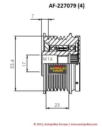 Belt Pulley, alternator