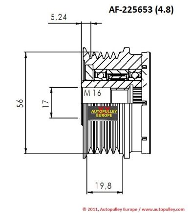 Belt Pulley, alternator