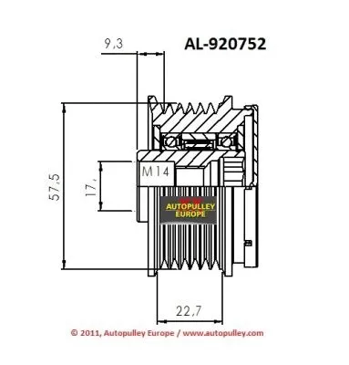 Belt Pulley, alternator