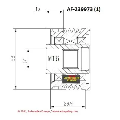 Belt Pulley, alternator