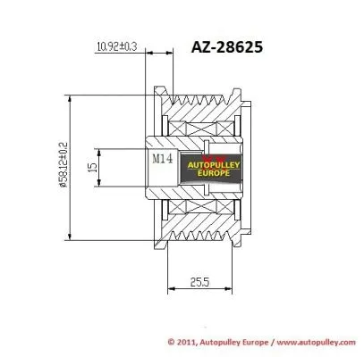 Belt Pulley, alternator