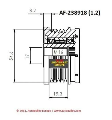Belt Pulley, alternator