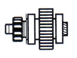 Pinion, starter (8-57750)