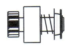 Pinion, starter (22-42-43)