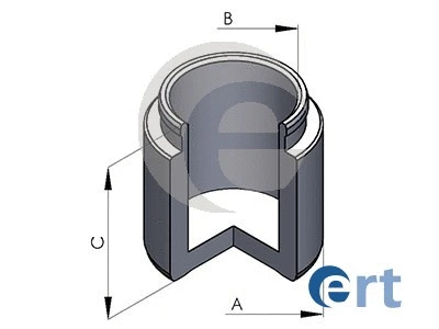 Piston, brake caliper (150585-C)