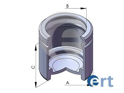Piston, brake caliper (150566-C)