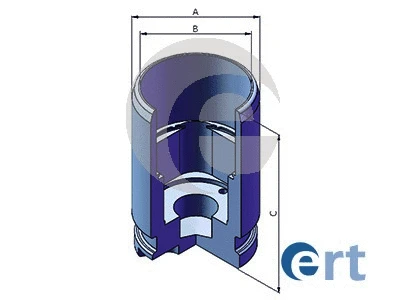 Piston, brake caliper (150876-C)