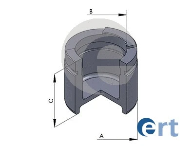 Piston, brake caliper (150874-C)