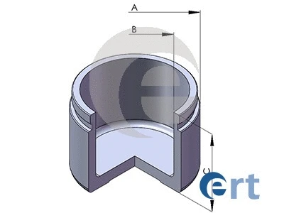 Piston, brake caliper (150295-C)