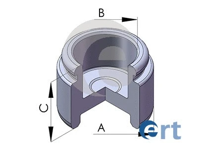 Piston, brake caliper (151406-C)