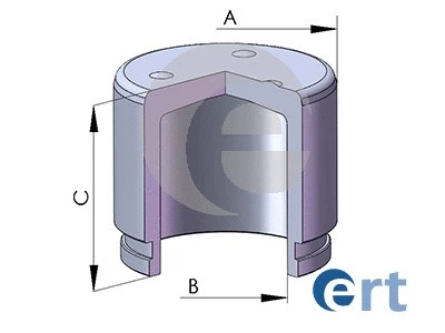 Piston, brake caliper (150273-C)