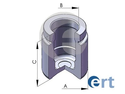 Piston, brake caliper (150582-C)