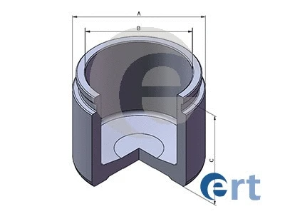 Piston, brake caliper (151262-C)