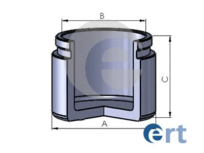 Piston, brake caliper (150789-C)