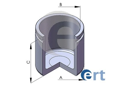 Piston, brake caliper (150695-C)