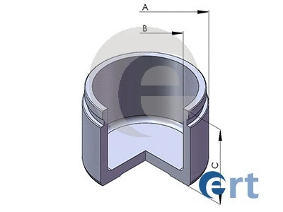 Piston, brake caliper (151451-C)