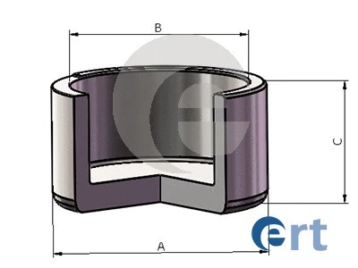 Piston, brake caliper (151437-C)