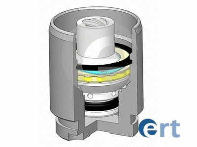 Piston, brake caliper (151250K)