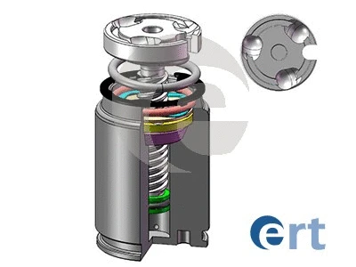 Piston, brake caliper (150265RK)