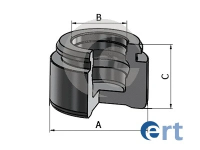 Piston, brake caliper (151686-C)
