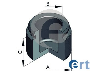 Piston, brake caliper (151290-C)