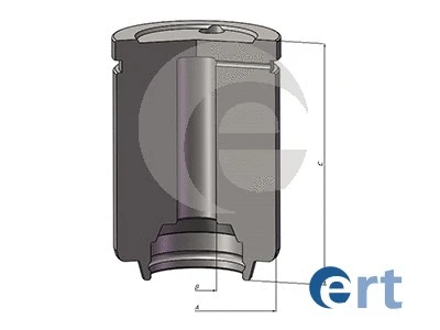 Piston, brake caliper (151294-C)