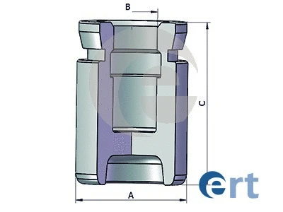 Piston, brake caliper (151683-C)