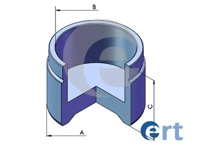Piston, brake caliper (151444-C)