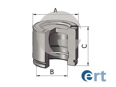 Piston, brake caliper (151743-C)