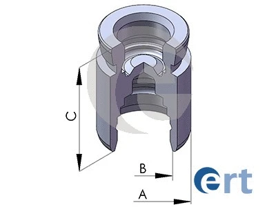 Piston, brake caliper (150288-C)