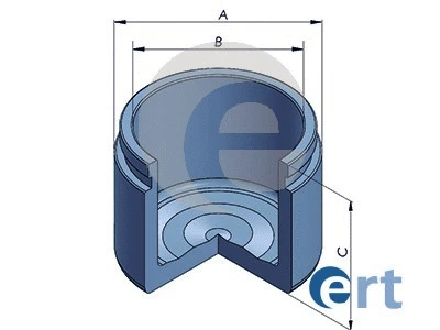 Piston, brake caliper (150928-C)