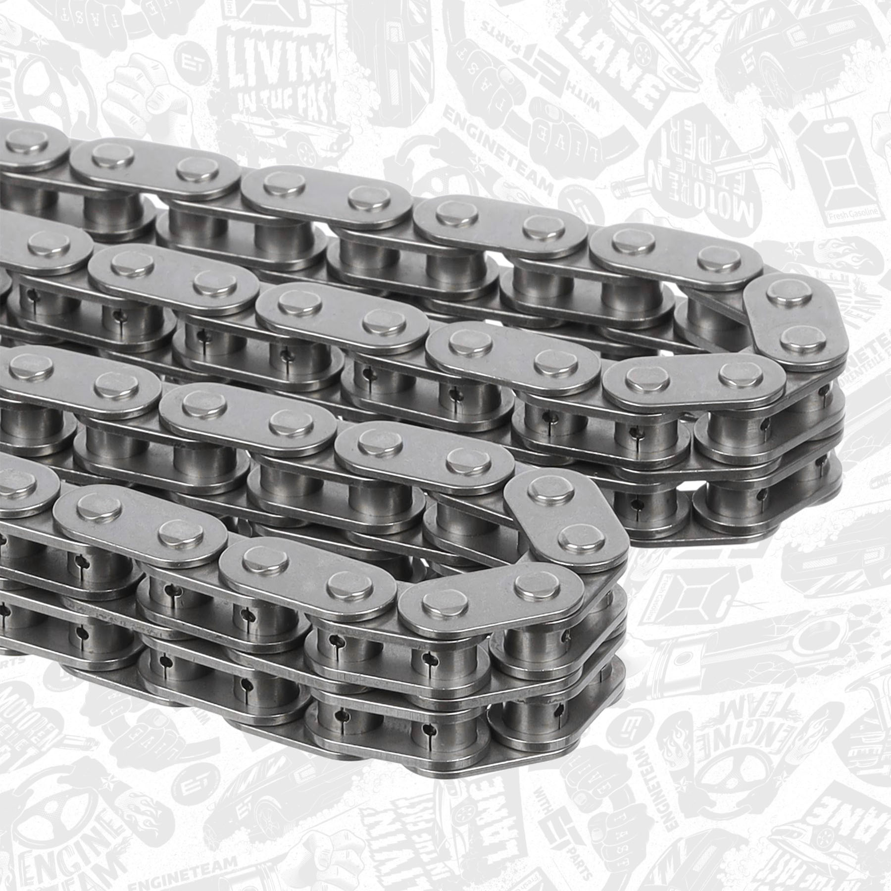 Tensioner Guide Set, oil pump drive chain