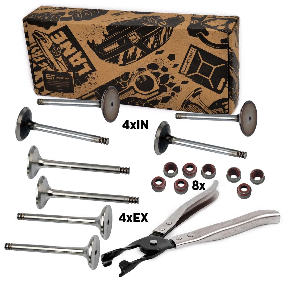 Valve Kit, intake/exhaust valve (VS0005VR1)