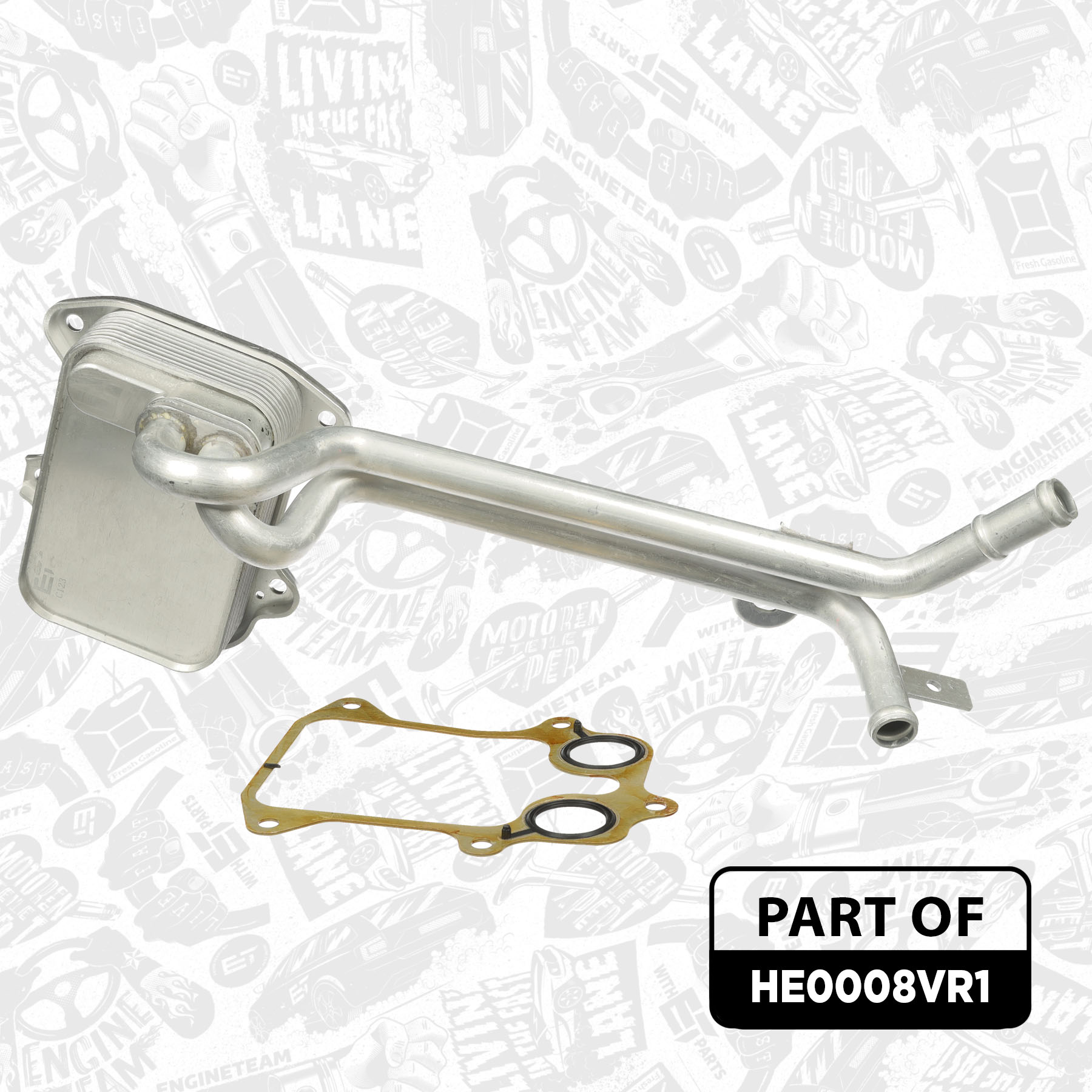 Oil Cooler, engine oil