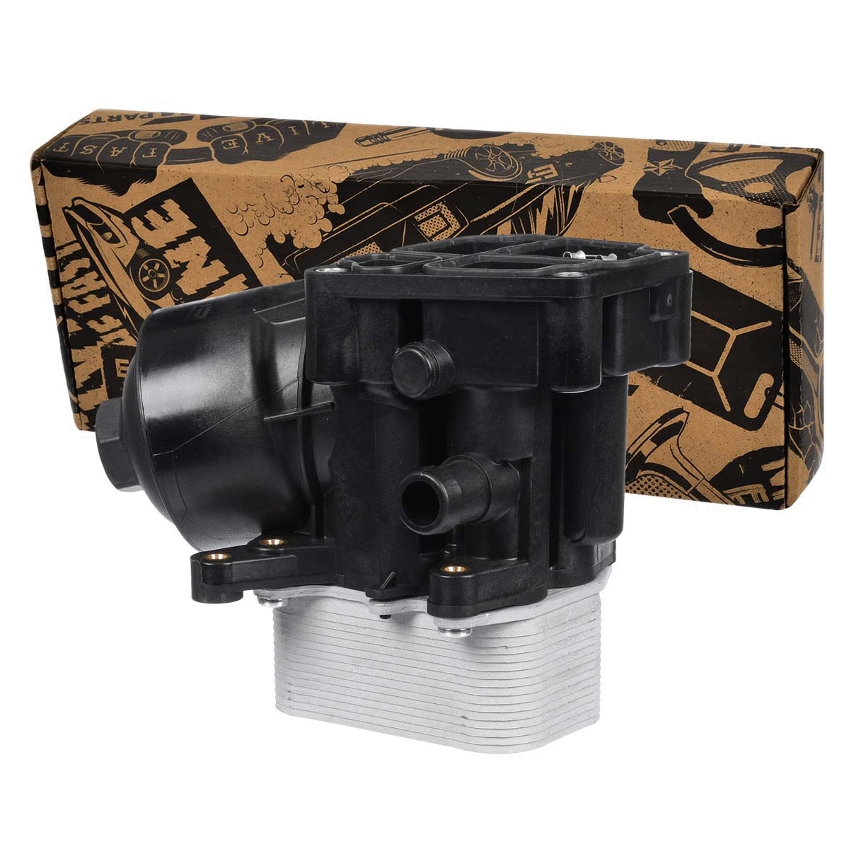 Oil Cooler, engine oil (HE0007VR1)