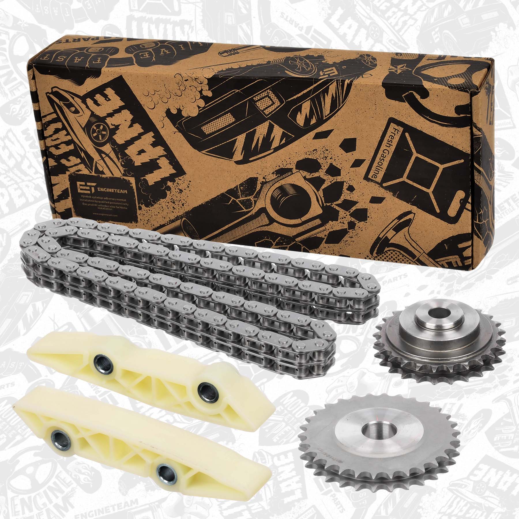 Tensioner Guide Set, oil pump drive chain (RS0015)