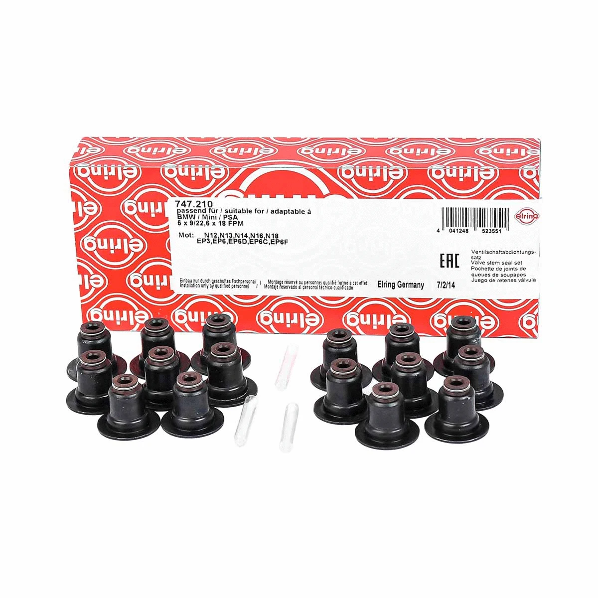 Valve Kit, intake/exhaust valve