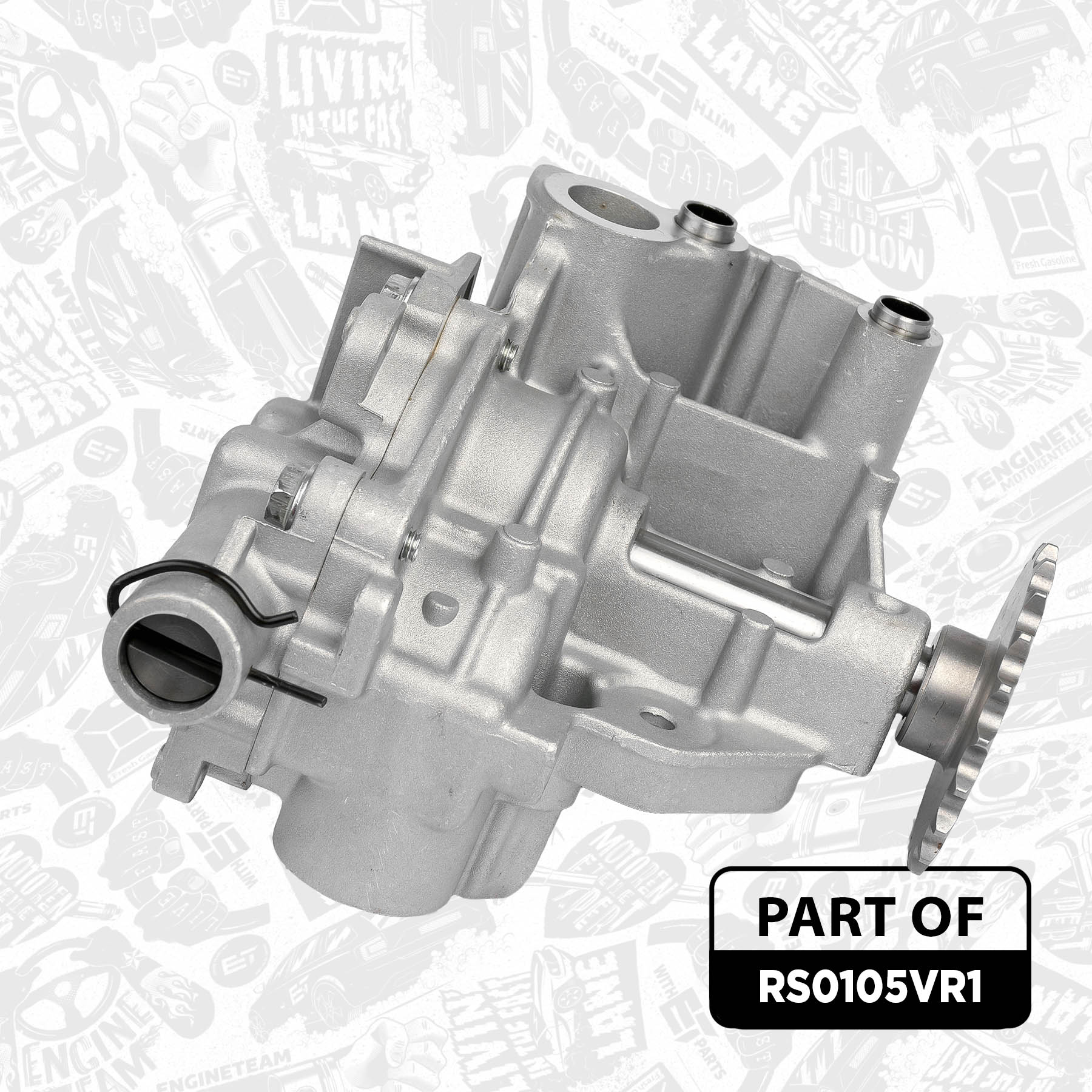 Chain Kit, oil pump drive