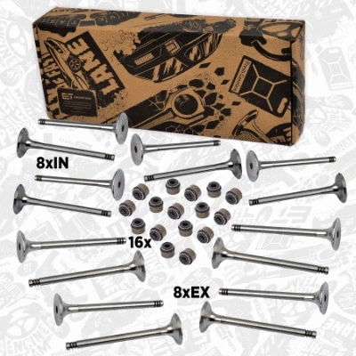 Valve Kit, intake/exhaust valve (VS0008)