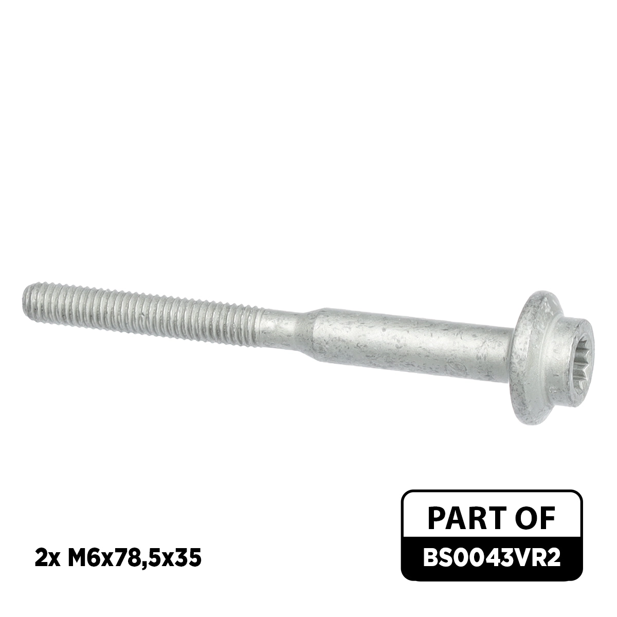 Screw, injection nozzle holder