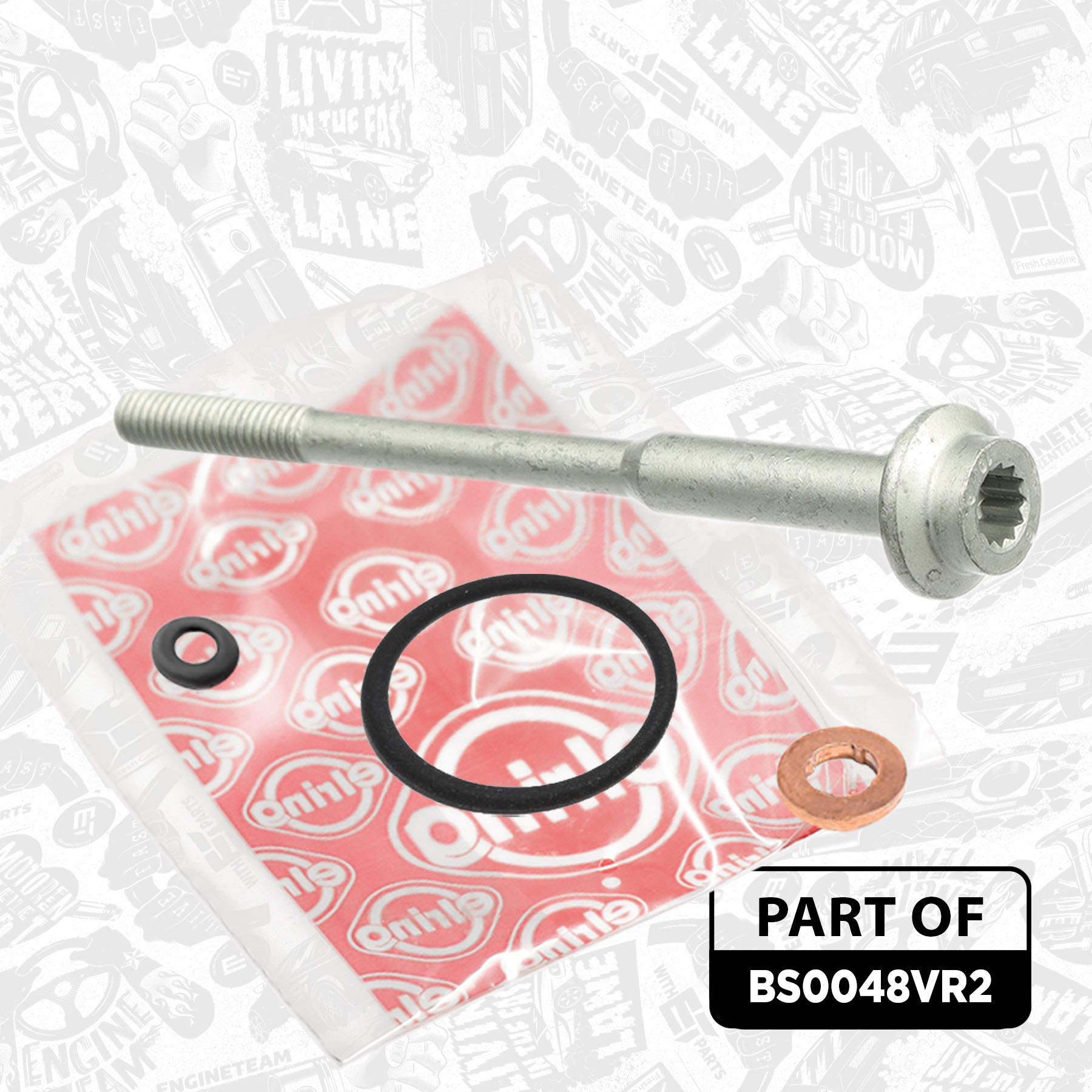 Screw, injection nozzle holder