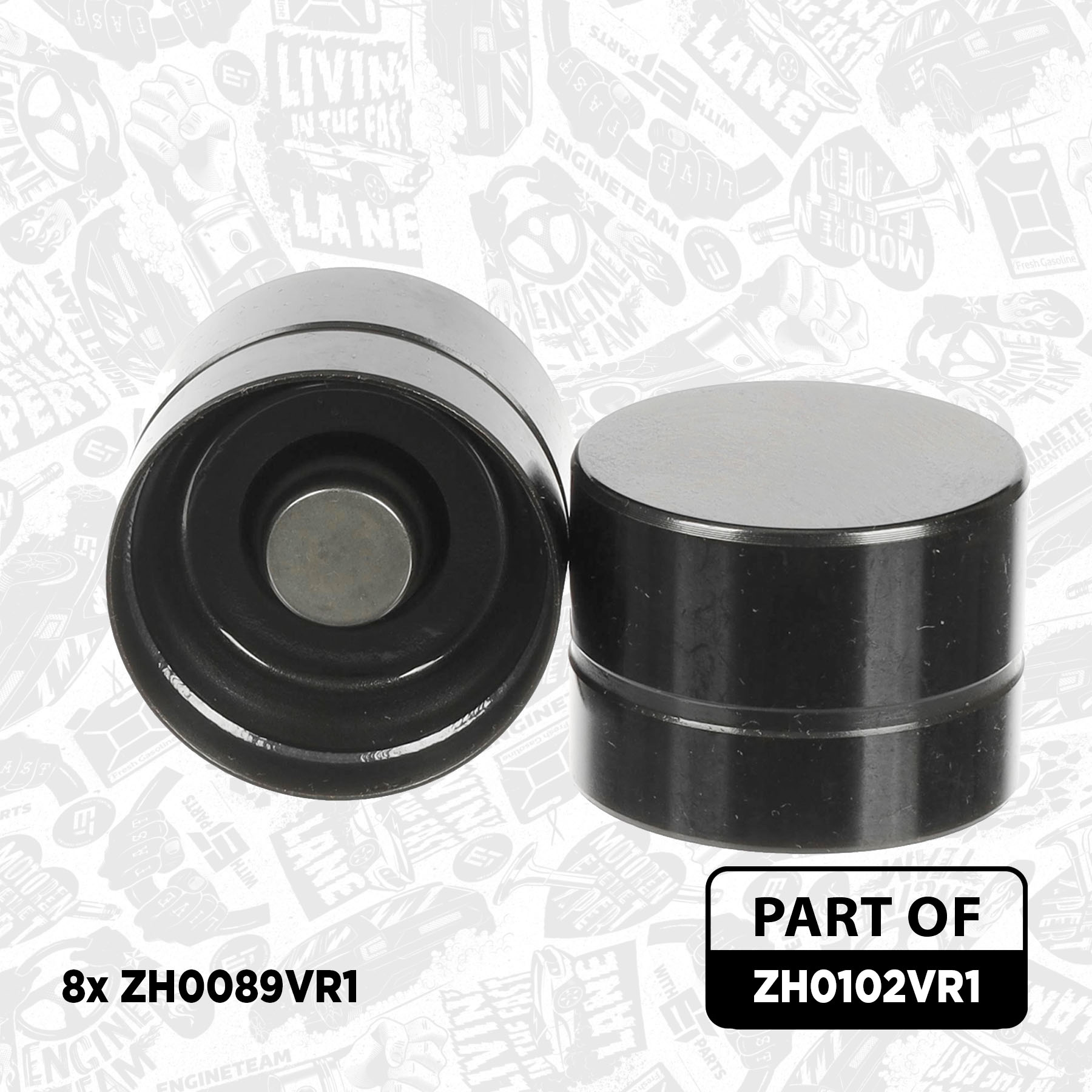 Valve Tappet Set (ZH0102VR1)